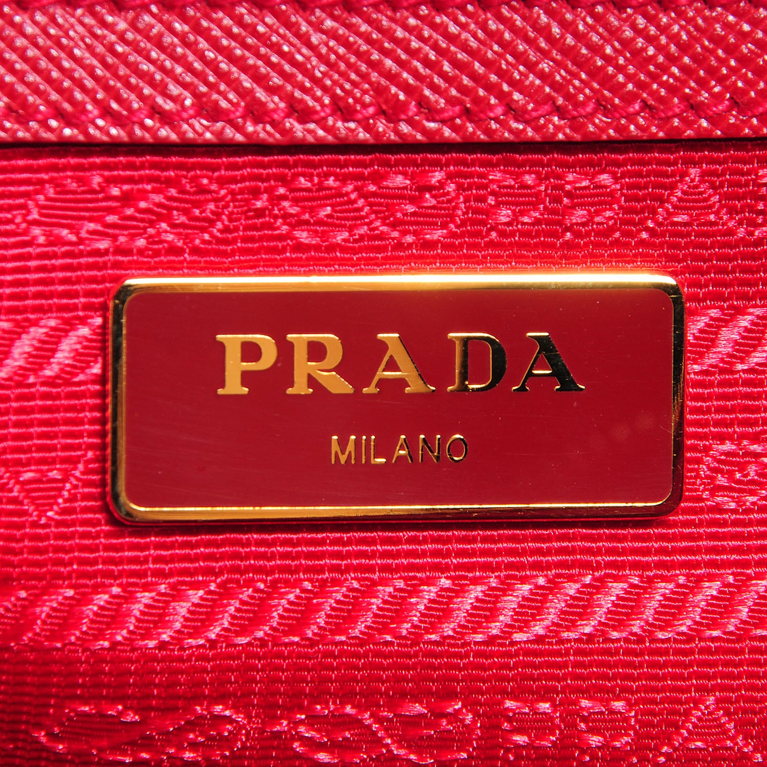 Prada Saffiano Lux Bowler Fuoco 7 of 15