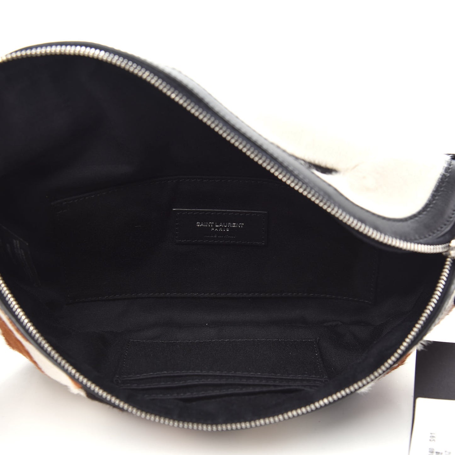 Calfskin Calf Hair Pony Belt Bag Multicolor