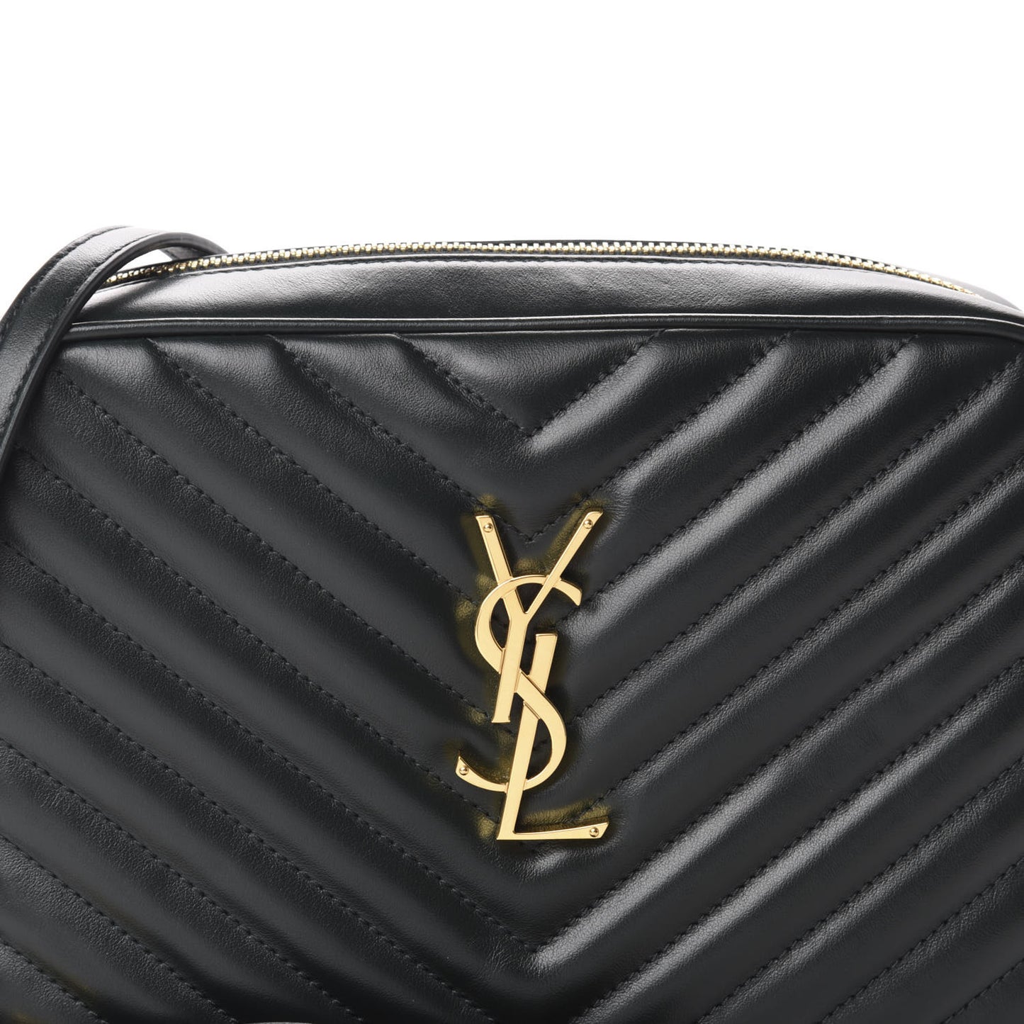 Calfskin Matelasse Monogram Lou Camera Bag Green