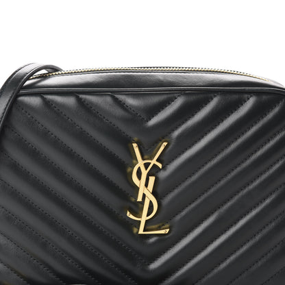 Saint Laurent Calfskin Matelasse Monogram Lou Camera Bag Green 10 of 10