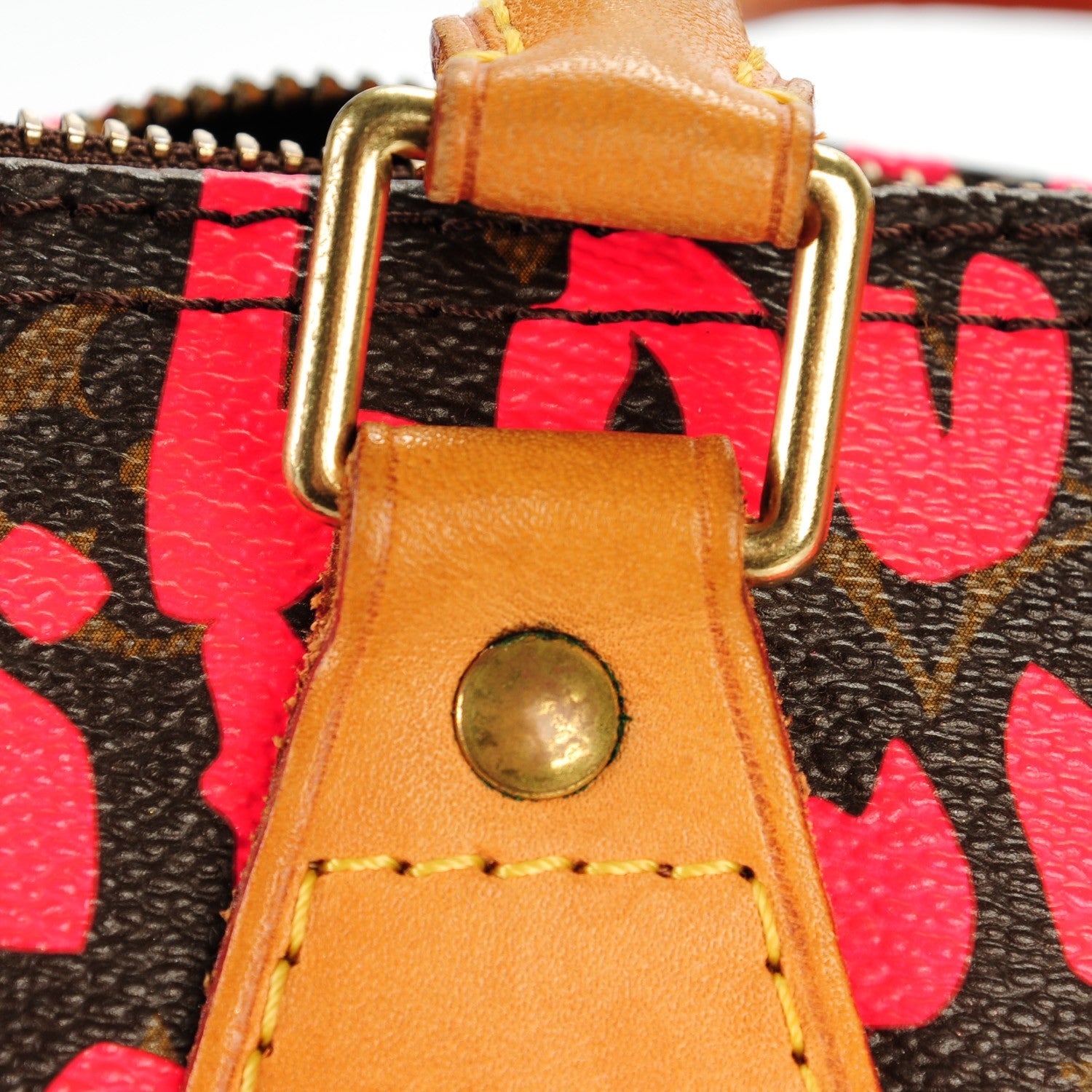 Louis Vuitton Monogram Graffiti Speedy 30 Fuchsia 8 of 8