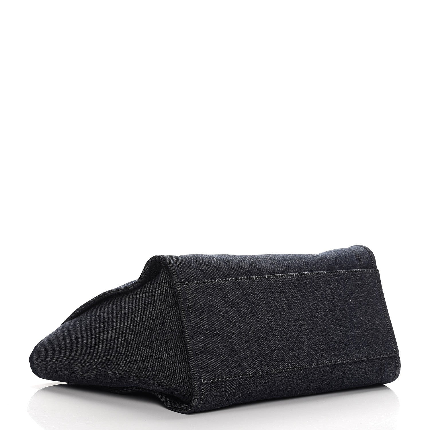 Chanel Canvas Large Deauville Tote Dark Blue 5 of 8