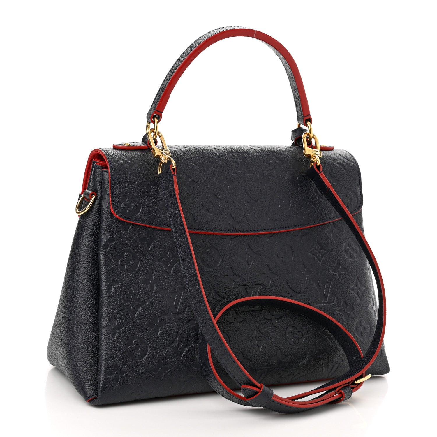 Louis Vuitton Empreinte Georges MM Marine Rouge 3 of 9