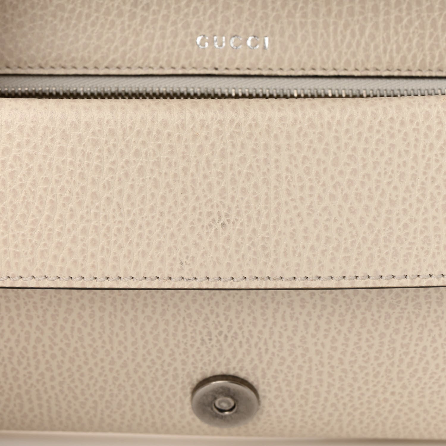 Gucci Dollar Calfskin Web Small Dionysus Crossbody Bag Mystic White 11 of 12