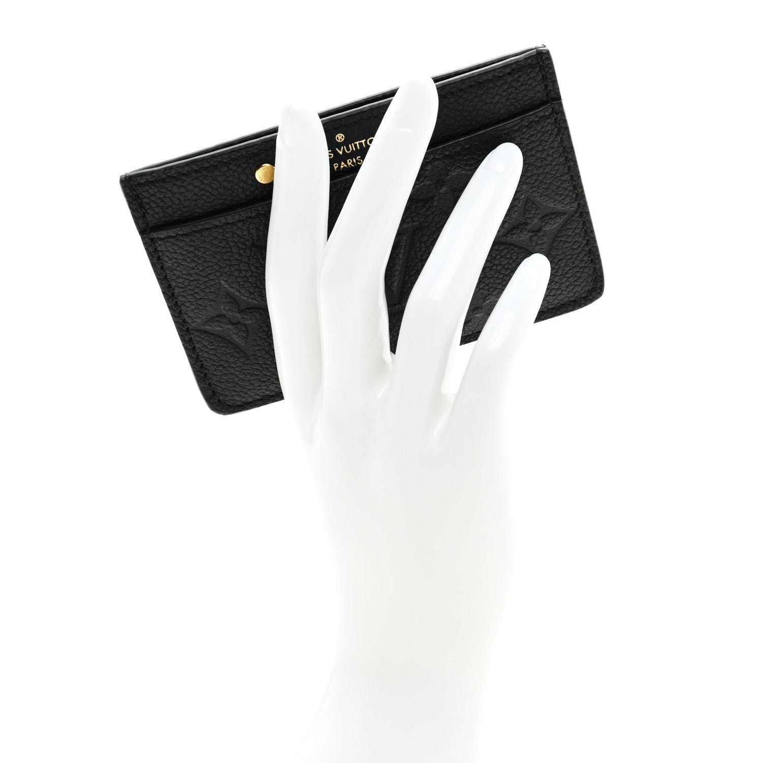 Louis Vuitton Empreinte Card Holder Black 2 of 6