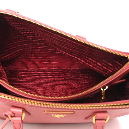 Prada Saffiano Medium Galleria Double Zip Tote Geranio 5 of 17