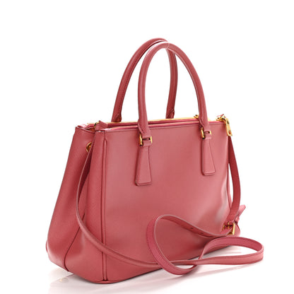 Prada Saffiano Small Galleria Double Zip Tote Tamaris 3 of 11