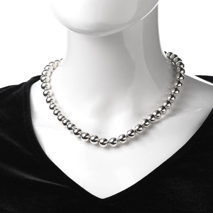 Tiffany Sterling Silver 10mm HardWear Ball Necklace 2 of 4