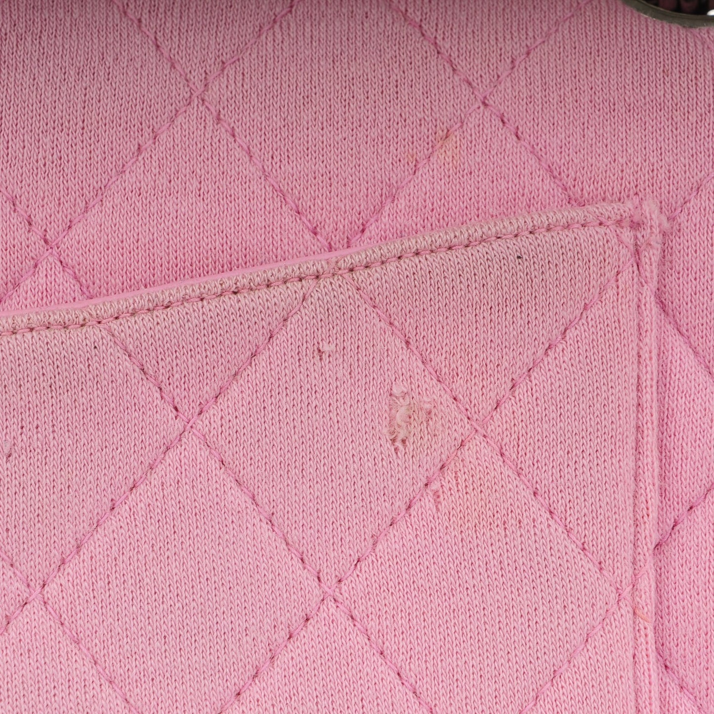 Jersey Quilted Medium Double Flap Pink