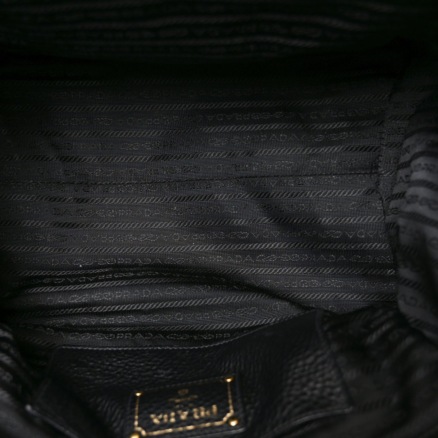 Vitello Phenix Shopping Tote Black