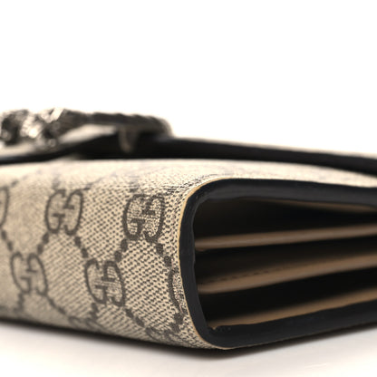 Gucci GG Supreme Monogram Mini Dionysus Chain Wallet Beige Taupe 10 of 12