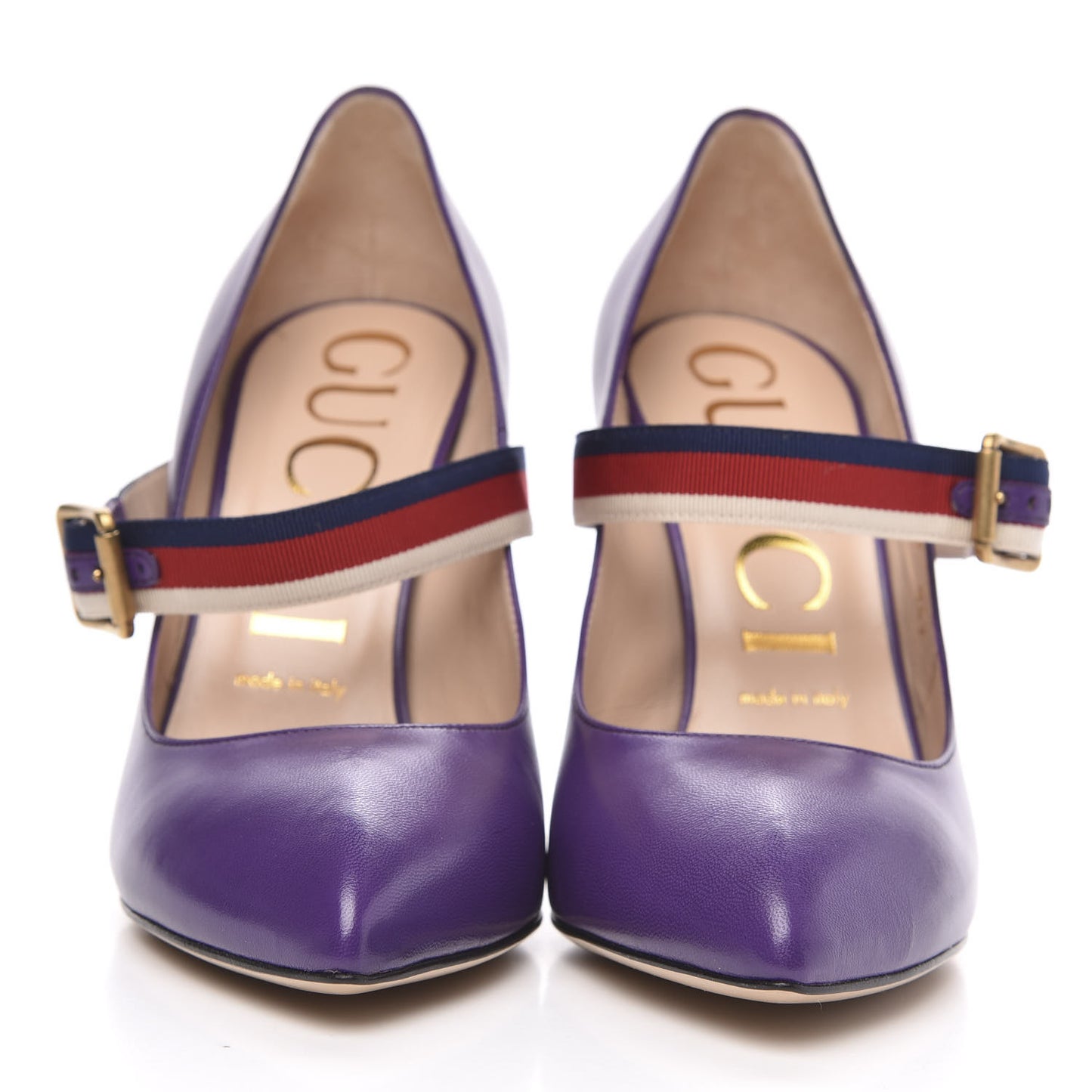 Malaga Kid Sylvie High Heel Pumps 39 Shine Purple