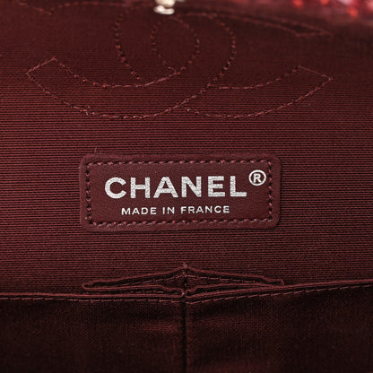 Chanel Tweed Quilted Medium Double Flap Red 5 of 14