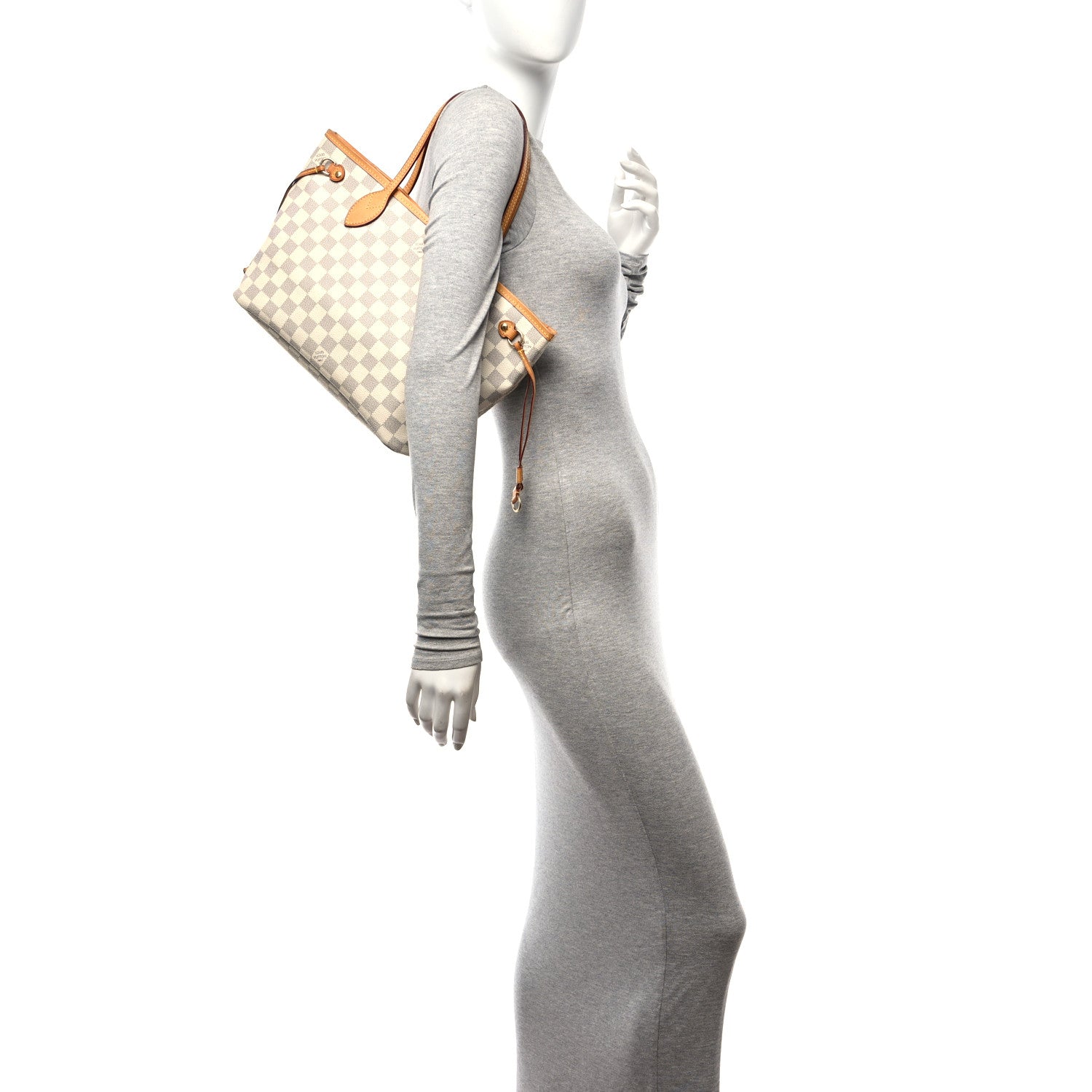 Louis Vuitton Damier Azur Neverfull PM 2 of 11
