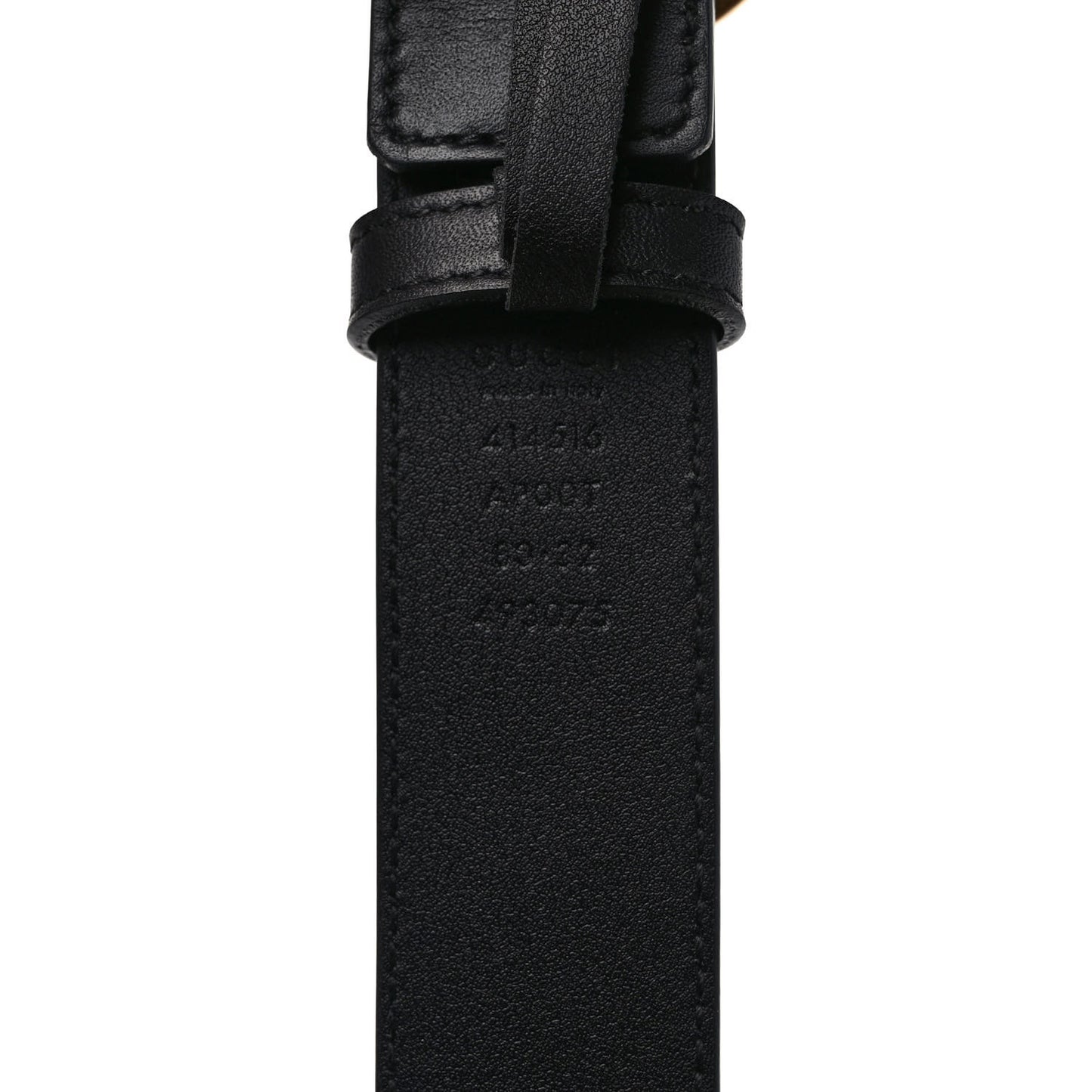 Calfskin Double G 30mm Belt 80 32 Black
