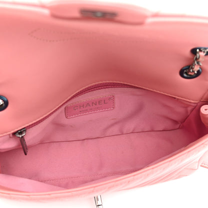 Chanel Lambskin Quilted Small CC Crossing Flap Pink 5 of 10