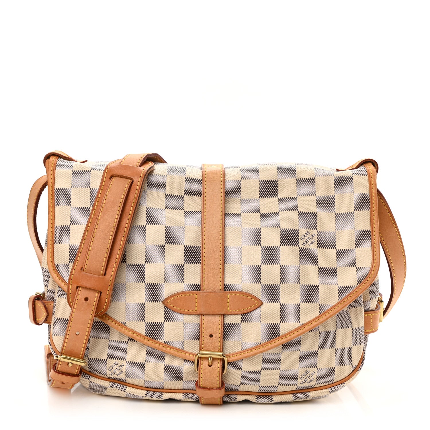 Louis Vuitton Damier Azur Saumur MM 1 of 9