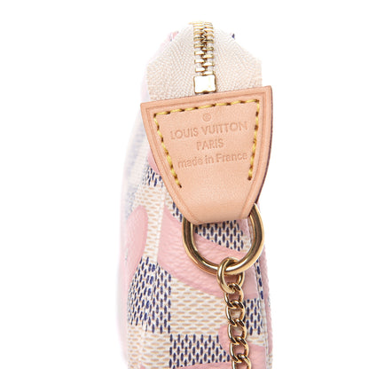 Louis Vuitton Damier Azur Tahitienne Mini Pochette Accessories 8 of 11