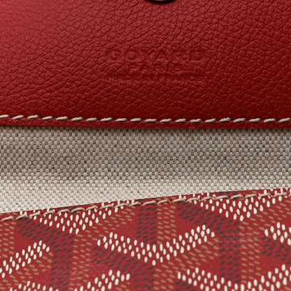 Goyard Goyardine Pouch Red 6 of 6
