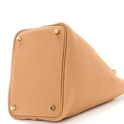Hermes Taurillon Clemence Picotin Lock 18 PM Biscuit 10 of 10