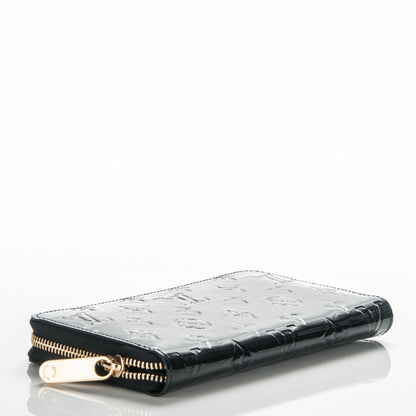 Louis Vuitton Vernis Zippy Wallet Blue Infini 4 of 7