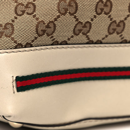 Gucci Monogram Web Medium Mayfair Hobo Tote Off White 16 of 19