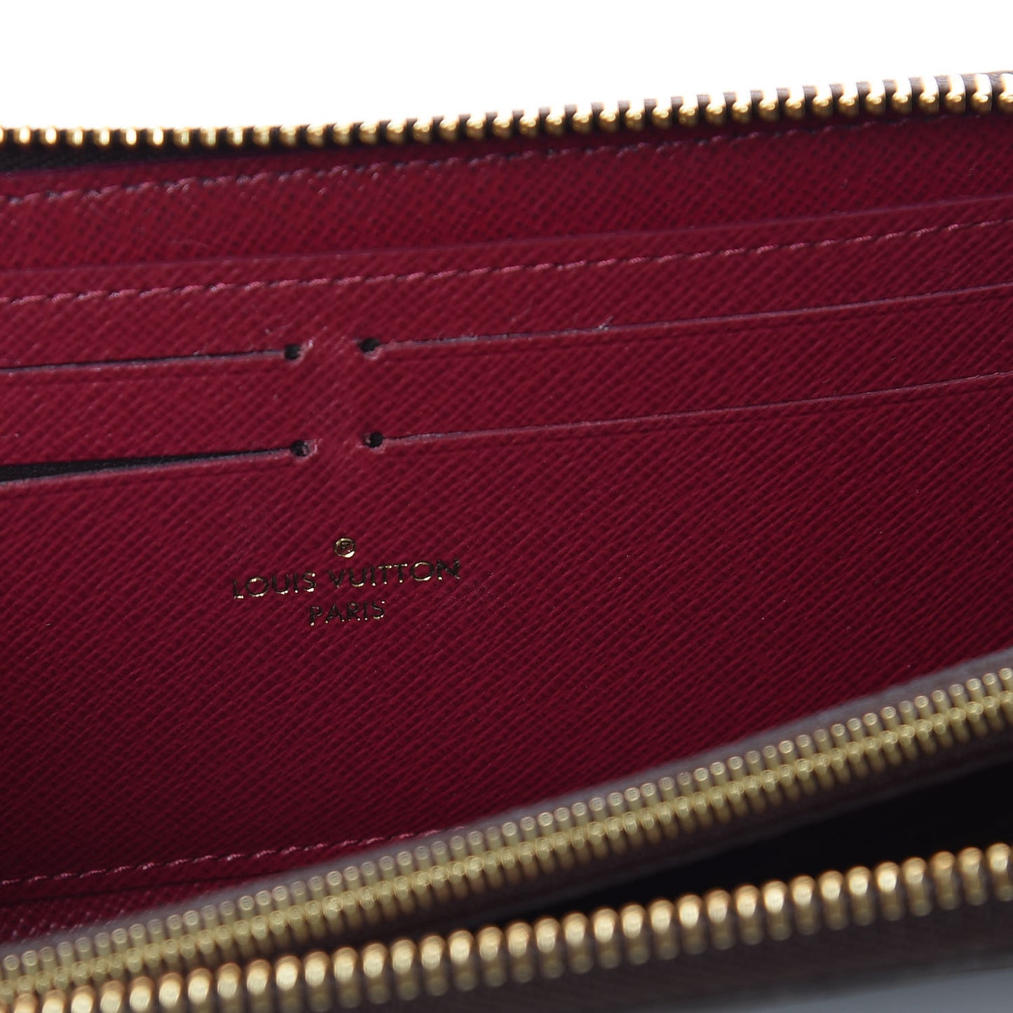 Monogram Clemence Wallet Fuchsia