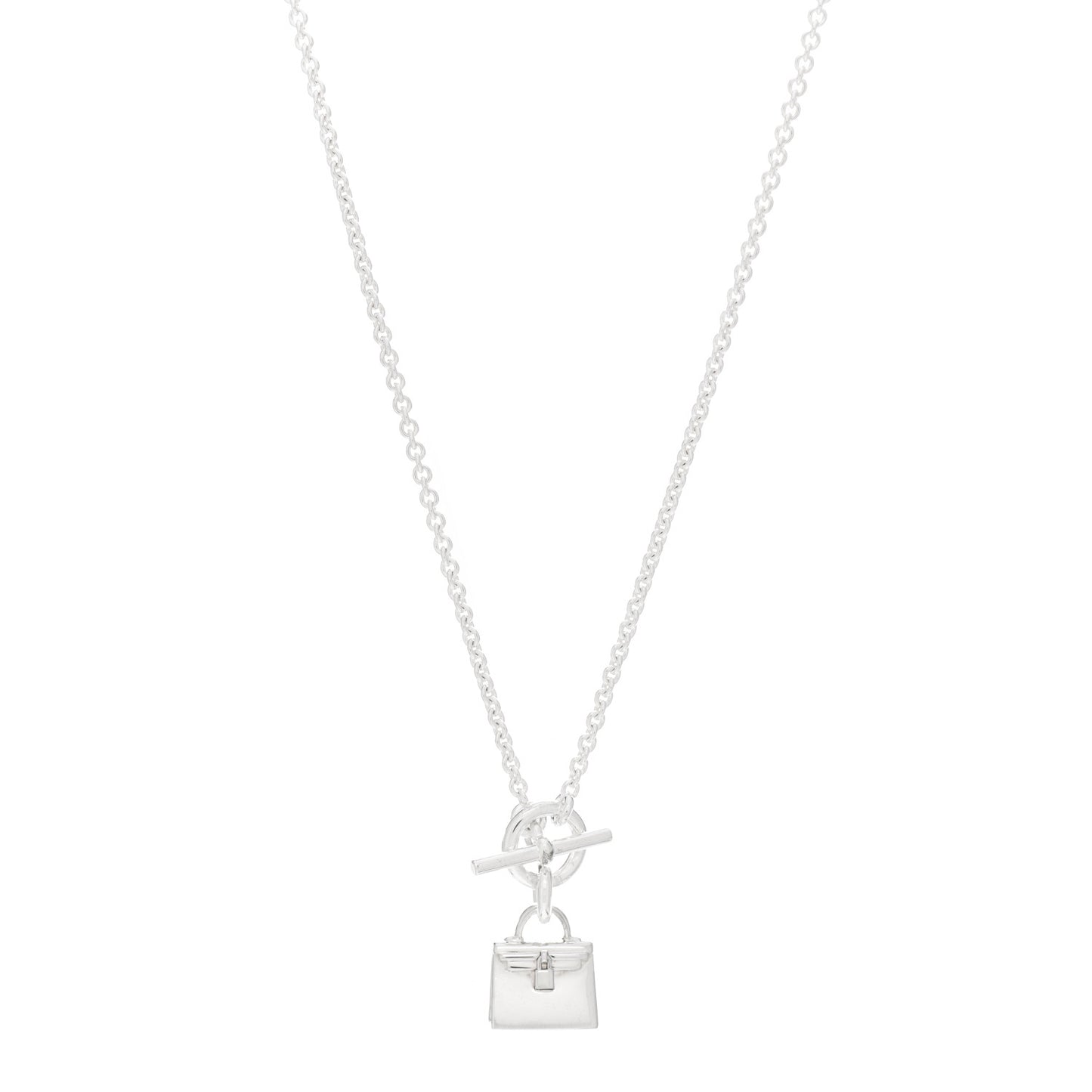 Sterling Silver Kelly Charm Pendant Necklace