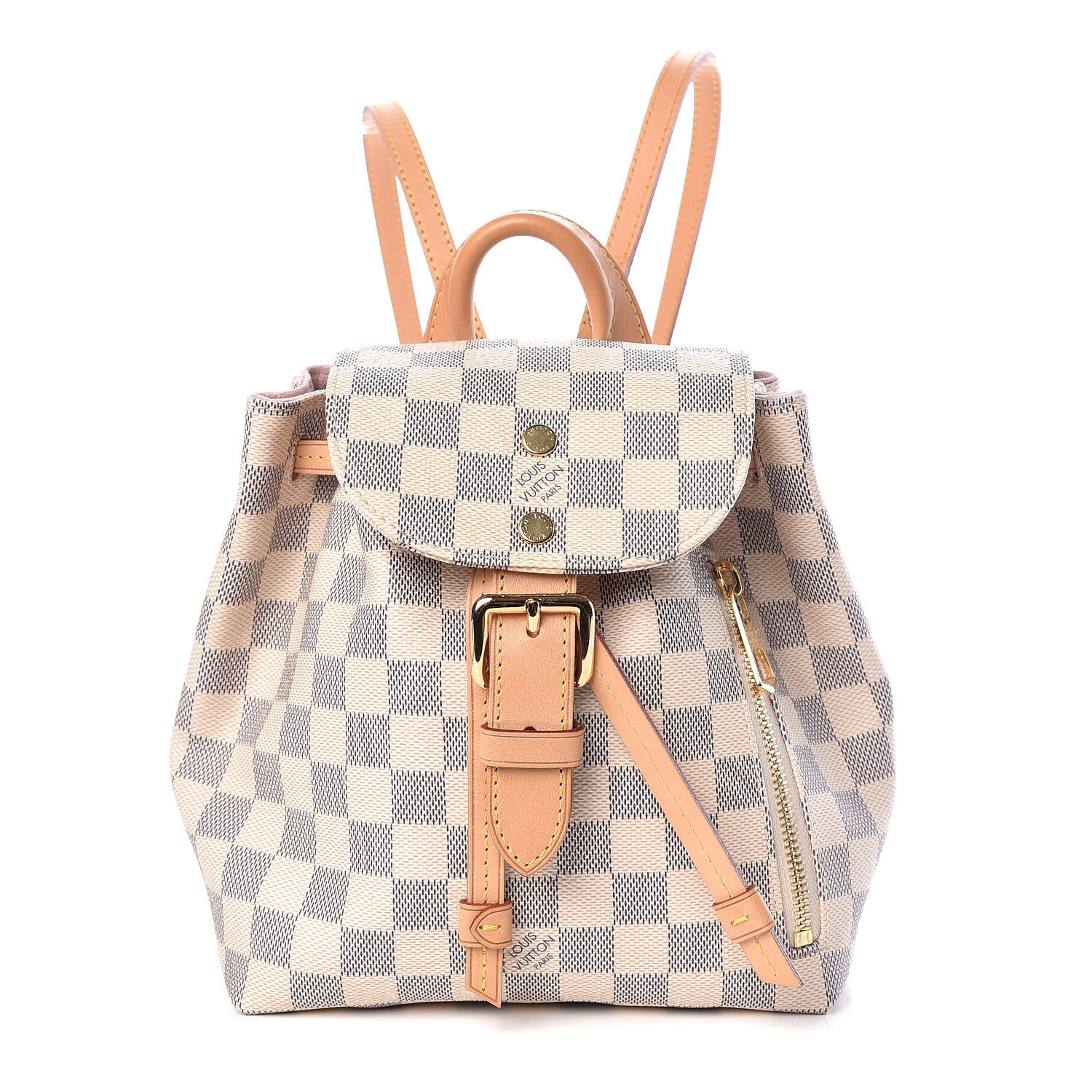 Louis Vuitton Damier Azur Sperone BB Backpack 1 of 10
