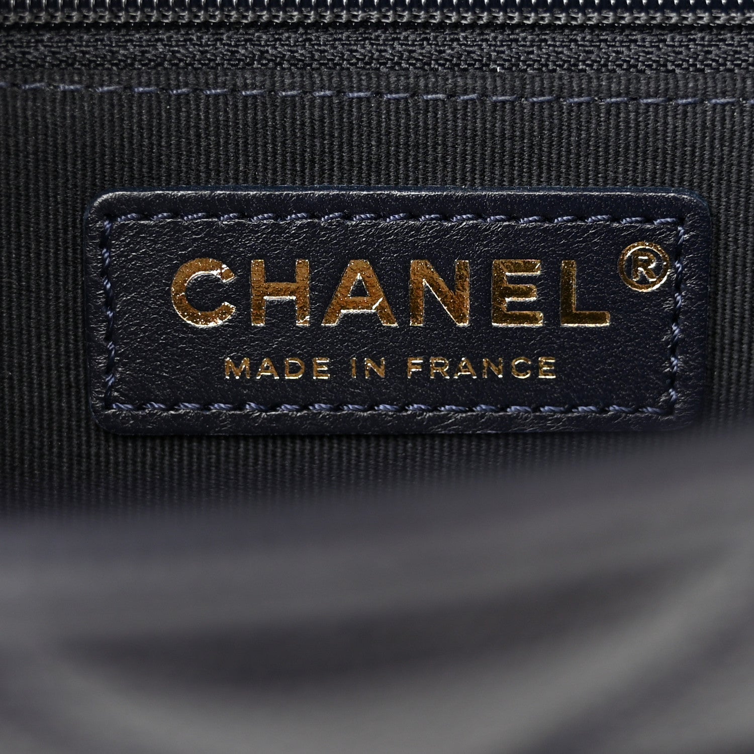 Chanel Caviar Quilted Small School Memory Top Handle Flap Navy 6 of 10