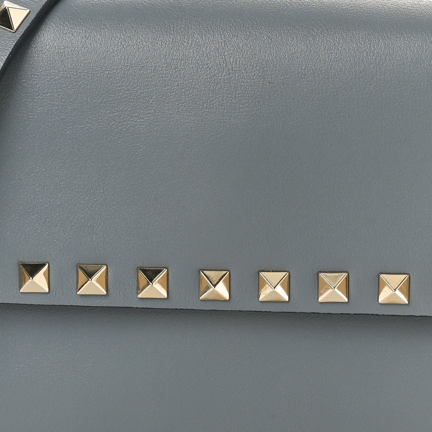 Valentino Garavani Vitello Rockstud Flap Crossbody Bag Stone 8 of 10
