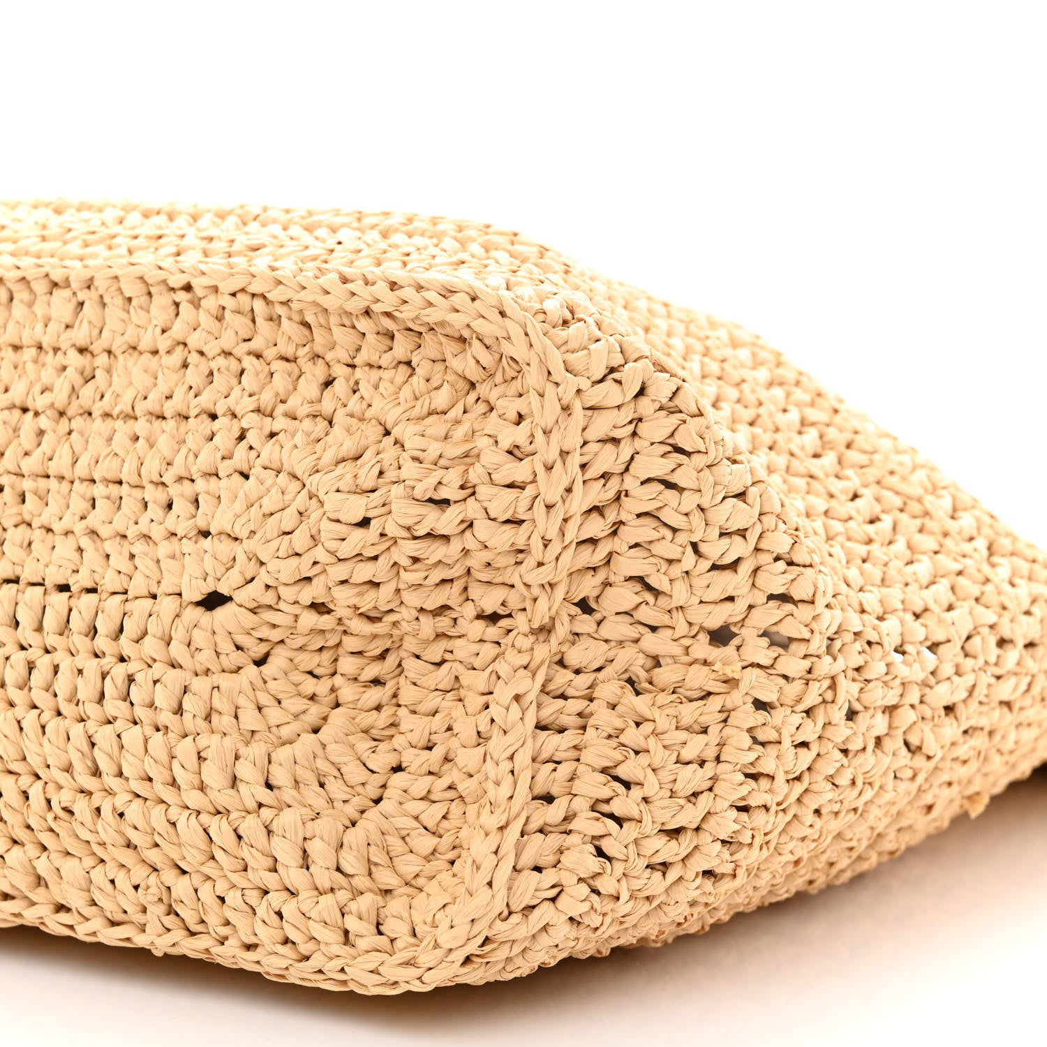 Saint Laurent Raffia Rive Gauche Tote Natural 10 of 11