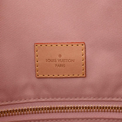 Louis Vuitton Damier Azur Graceful MM Rose Ballerine 6 of 12