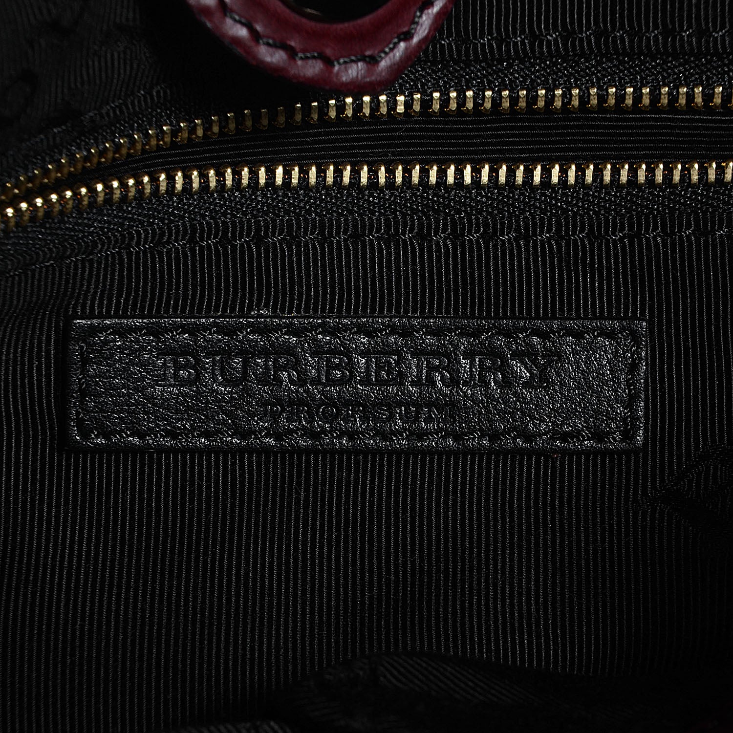 Burberry Calf Hair Little Crush Burgundy 11 of 13