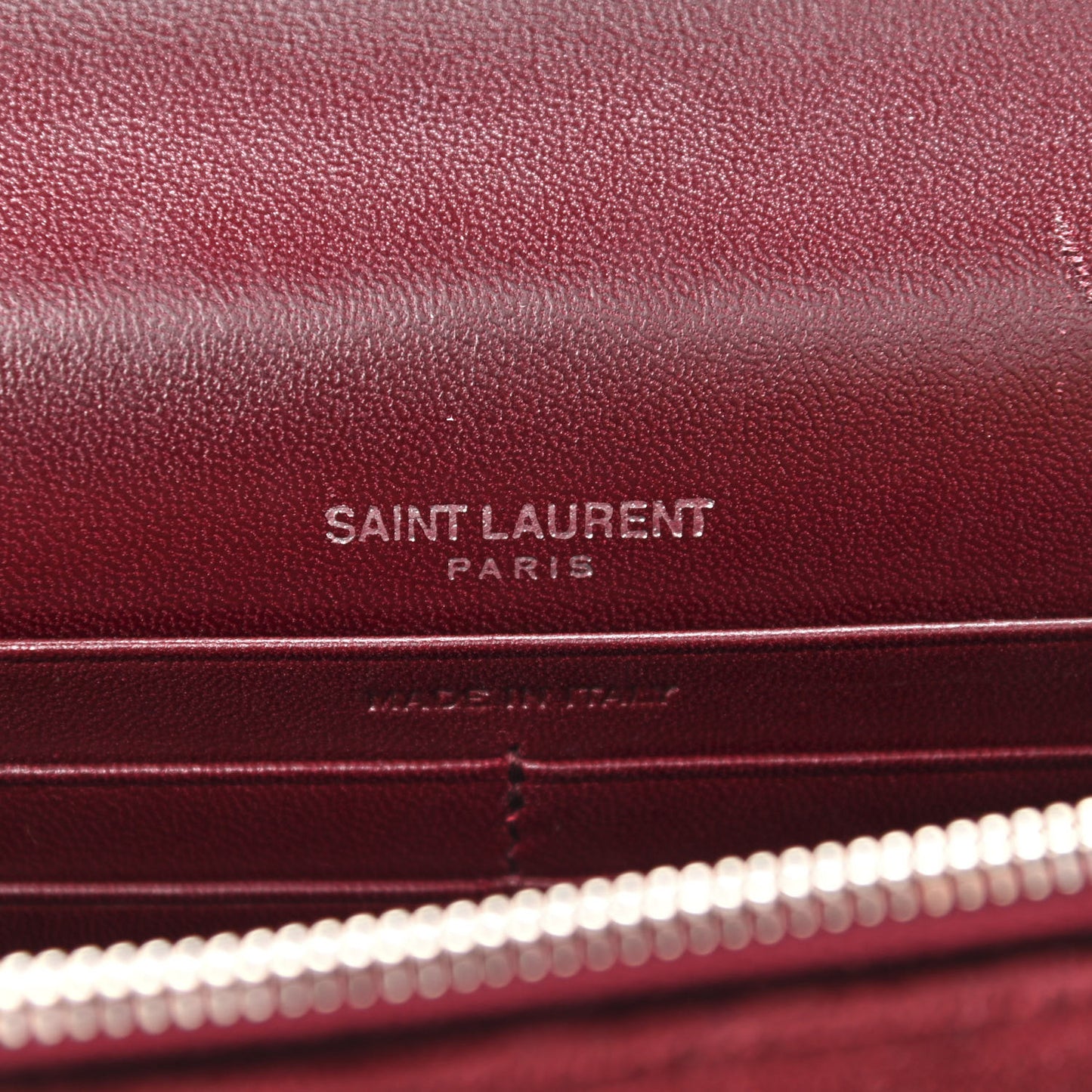 Velvet Crystal Monogram Kate Tassel Shoulder Bag Burgundy