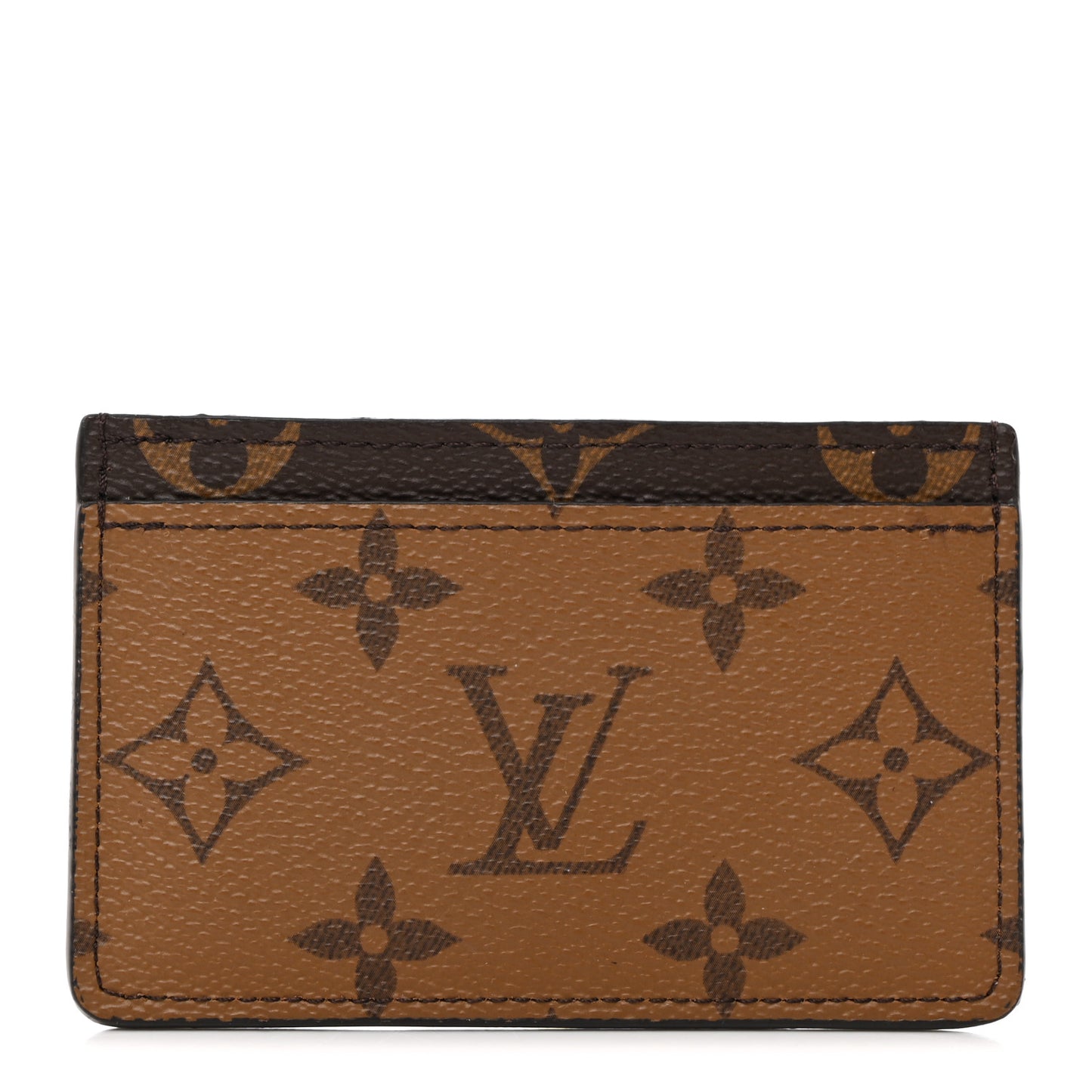 Reverse Monogram Card Holder