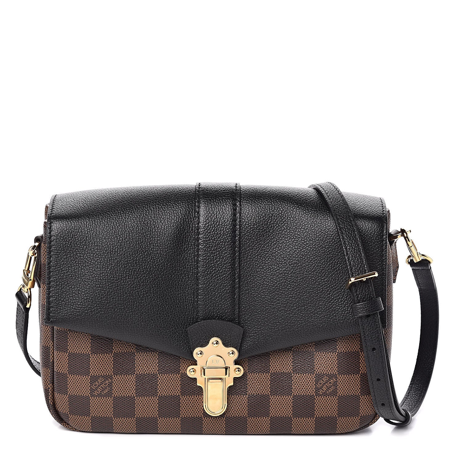 Louis Vuitton Damier Ebene Clapton Black 1 of 9