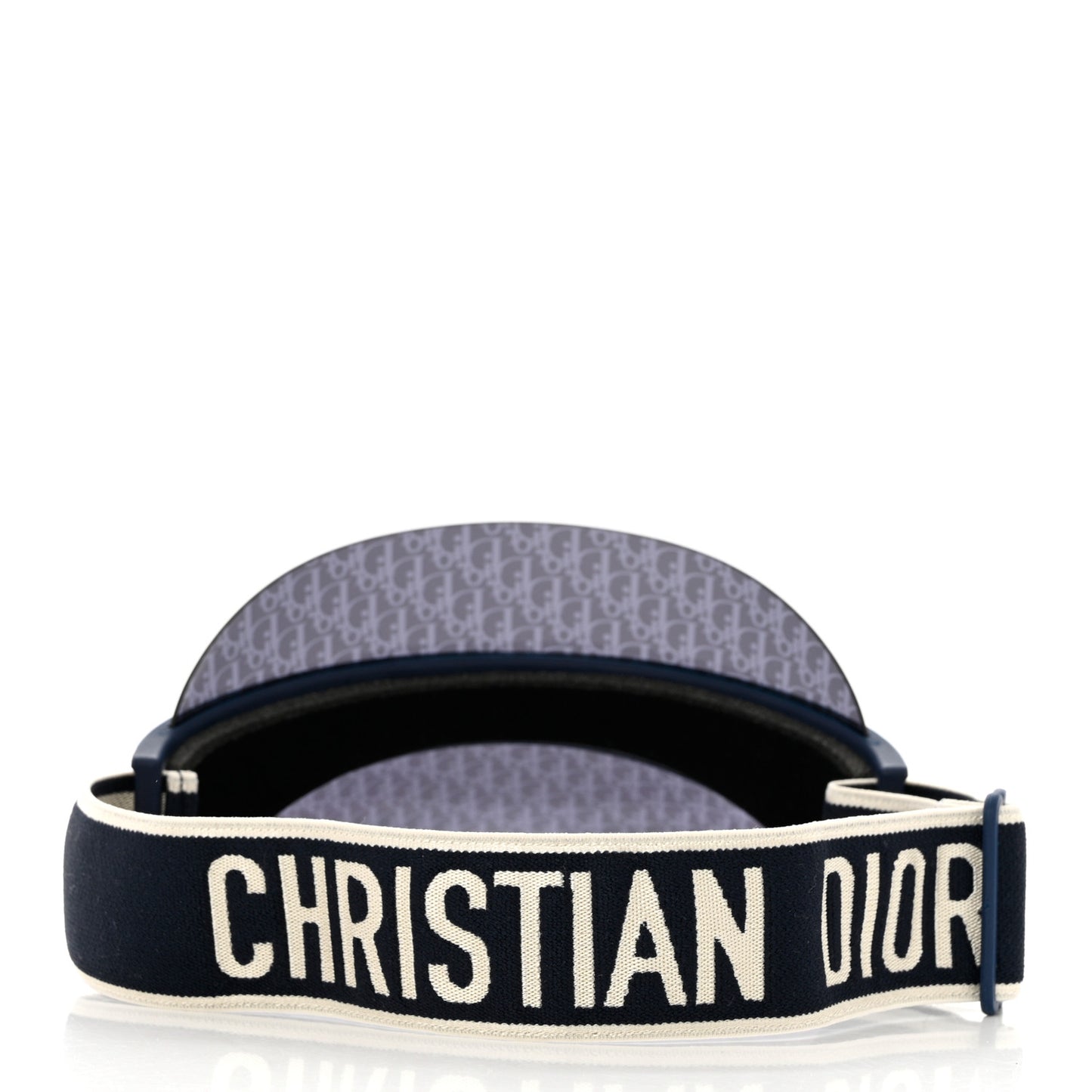 Oblique DiorClub V1U Sun Visor Blue