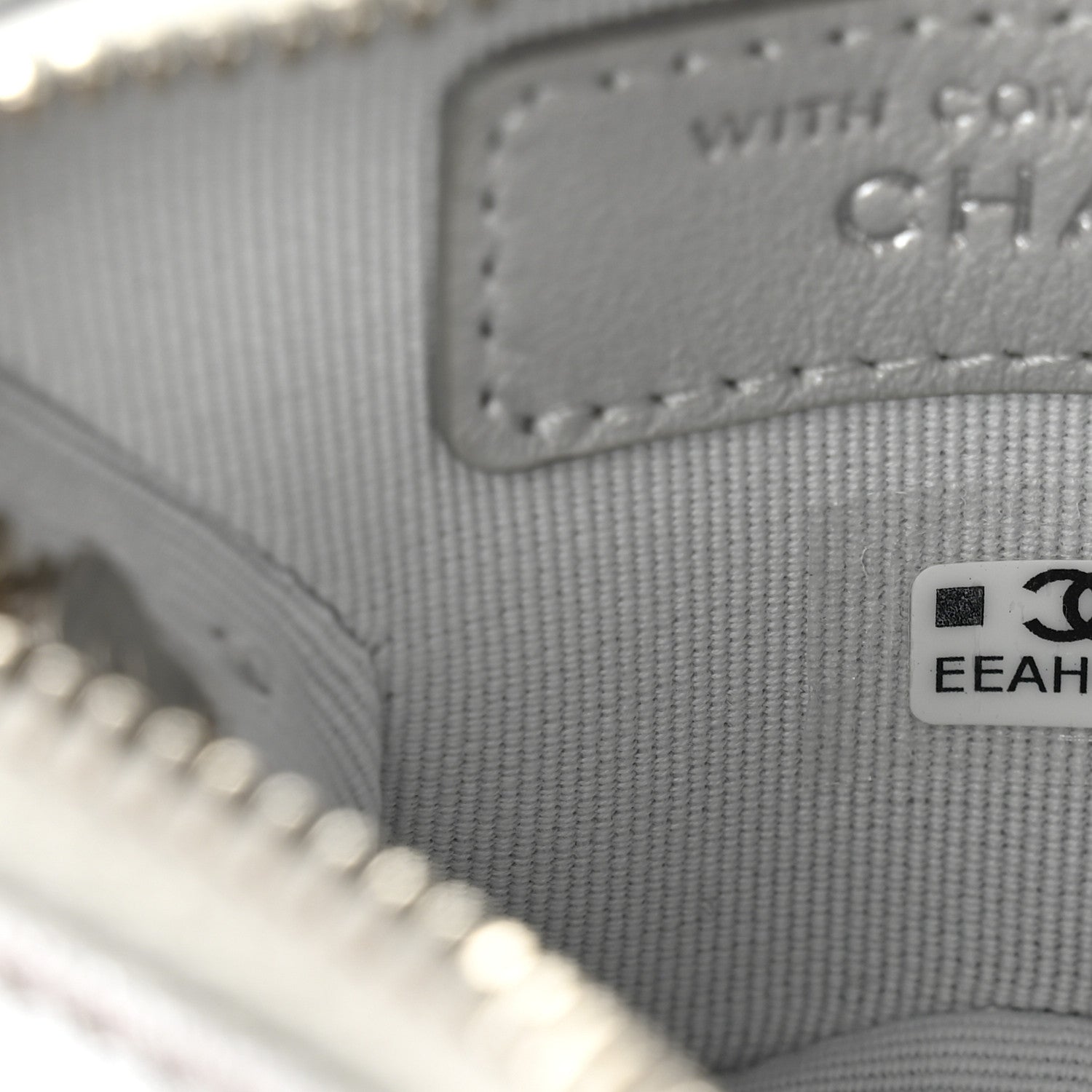 Chanel Metallic Lambskin Walk Of Fame Star Clip On Coin Purse Silver 7 of 8