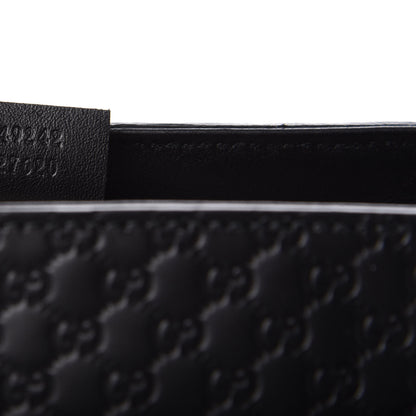 Gucci Microguccissima Bree Zippered Tote Black 9 of 9