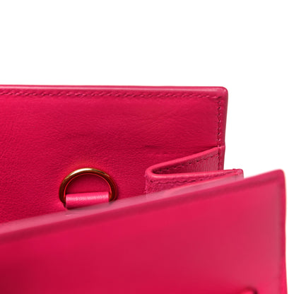 Saint Laurent Calfskin Small Sac De Jour Lipstick Fuchsia 10 of 14