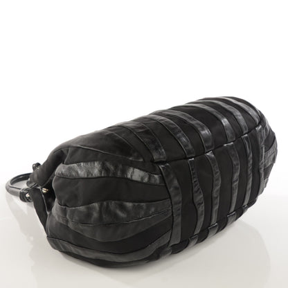 Prada Tessuto Soft Calf Tote Nero Black 4 of 10