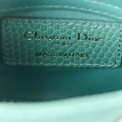 Christian Dior Lizard Micro Lady Dior Vert Tundra 6 of 11