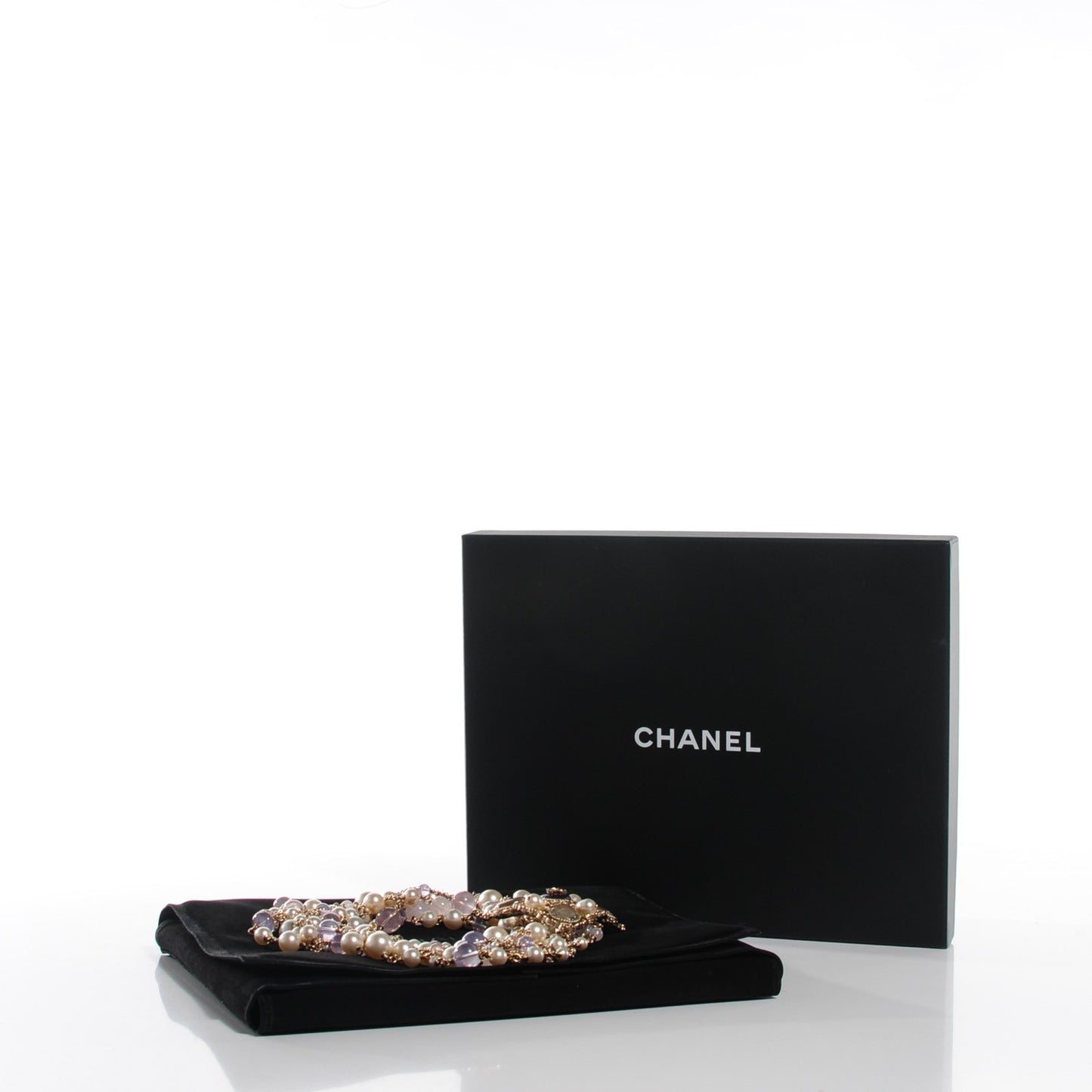 Pearl Beaded Baroque Cross Multi Strand Necklace Gold Pink