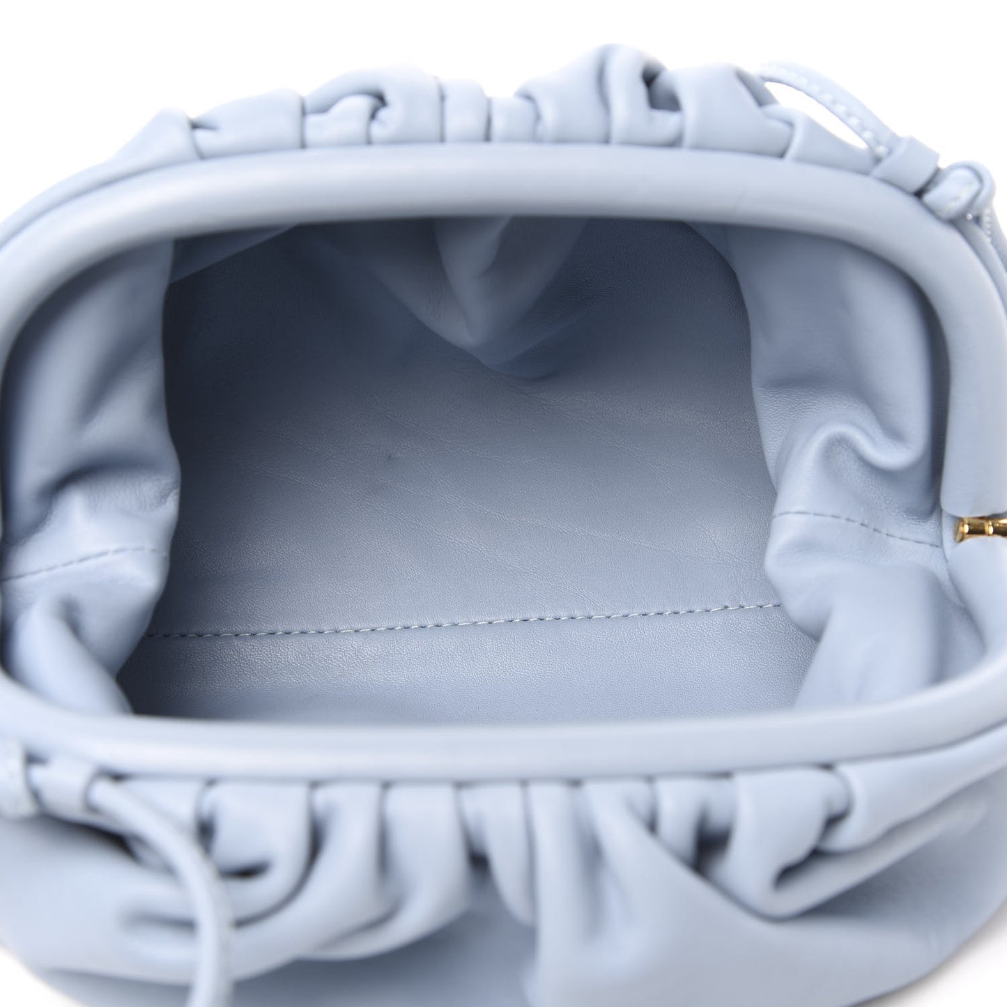 Butter Calfskin The Mini Pouch Ice