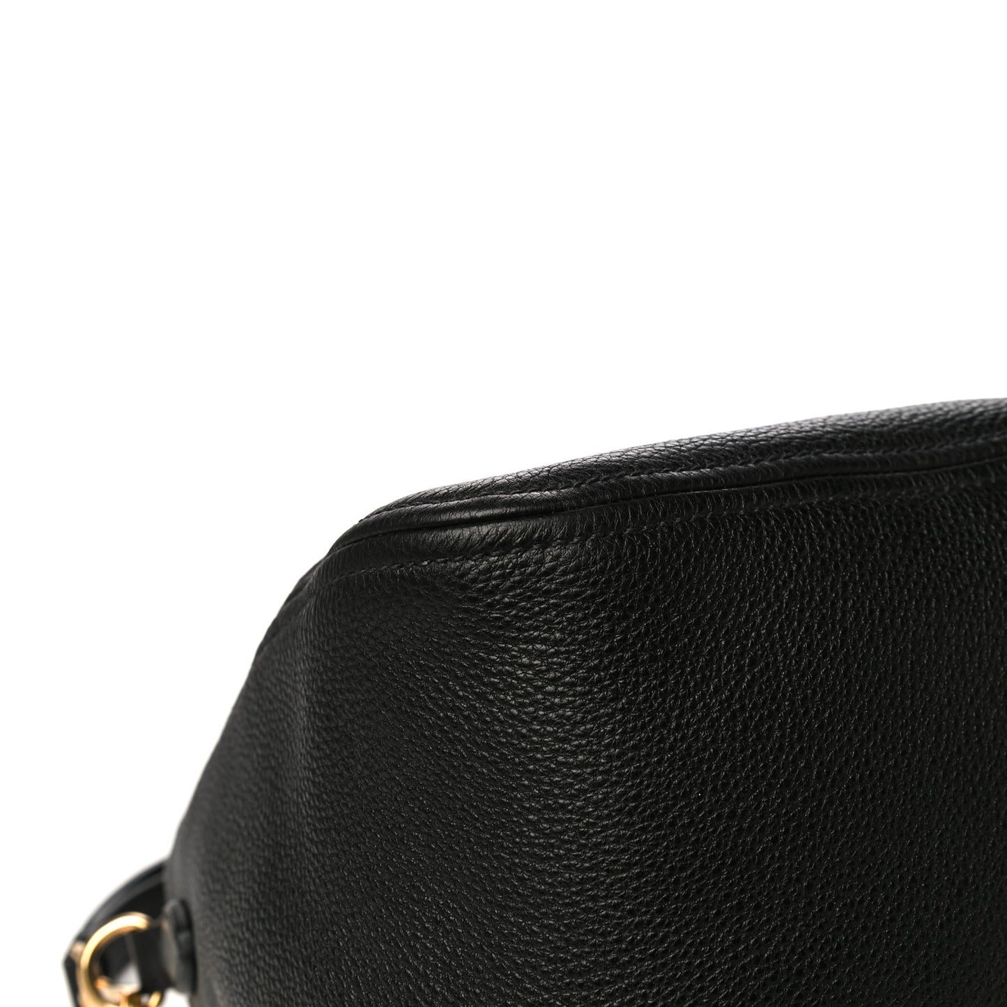 Vitello Daino Tote Black