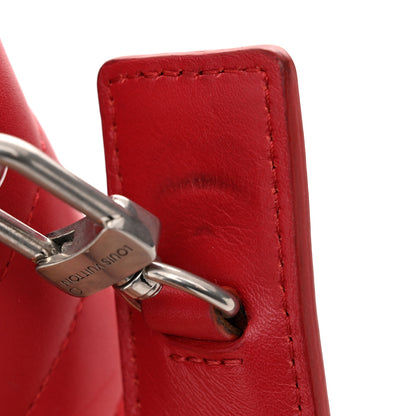 Louis Vuitton Calfskin New Wave Chain PM Scarlet 12 of 12