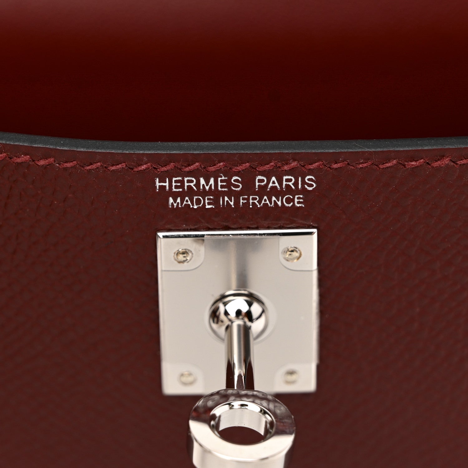 Hermes Epsom Mini Kelly Sellier 20 Sangle Cordage Rouge H Orange Field Rose Tyrien 6 of 13