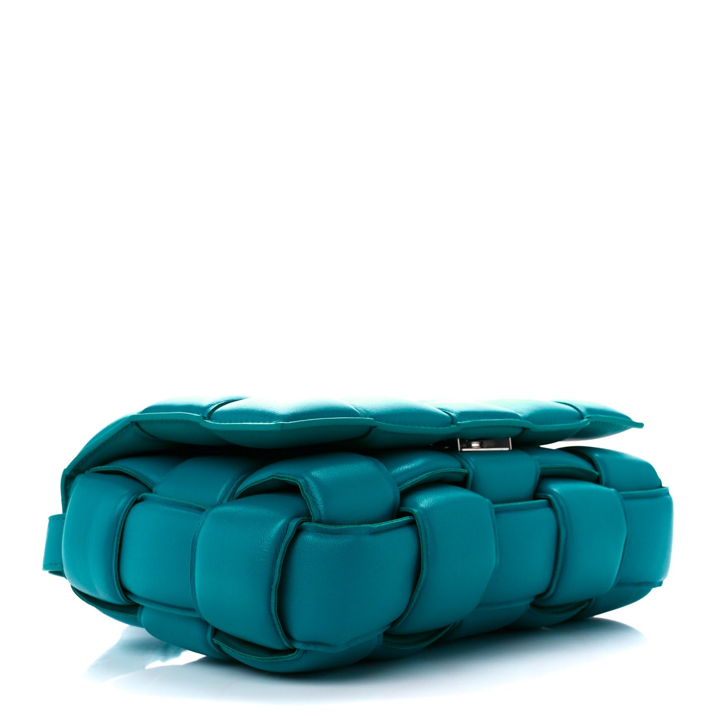 Nappa Maxi Intreccio Padded Cassette Crossbody Bag Blaster