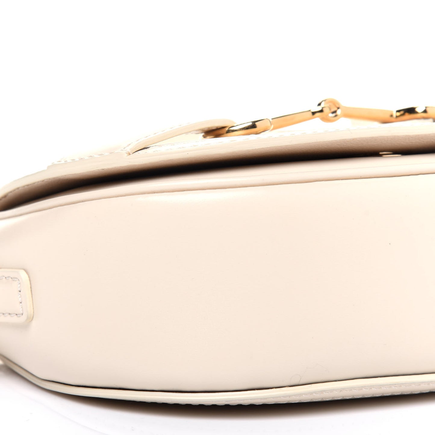 Natural Calfskin Small Crecy Bag Cream